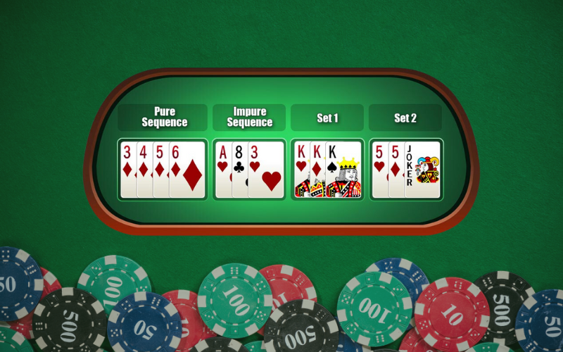 HOW TO SET RUMMY CARDS​